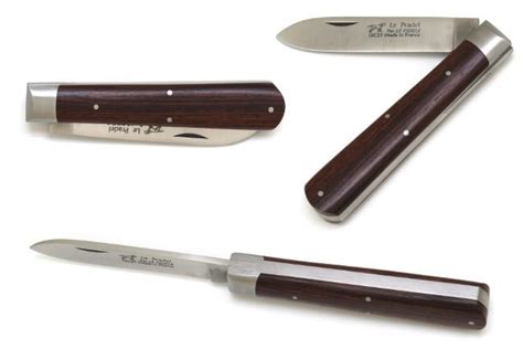 Plus de 11000 r�f en ligne: Couteau de poche Pradel lame inox manche en bois de violette