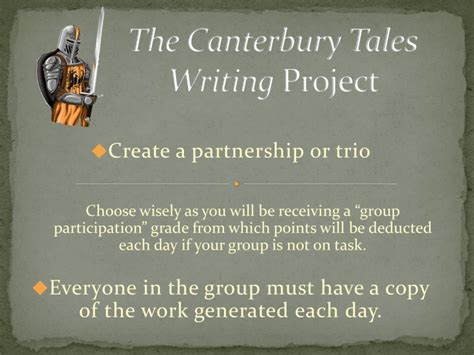 The Canterbury Tales Project