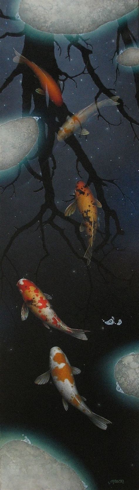 New Recent Work Archives Koi Fish Paintings By Terry Gilecki Koi