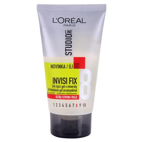 Hair gel is the best solution for ultimate staying power. L'ORÉAL PARIS STUDIO LINE MINERAL FX Hair Styling Gel ...