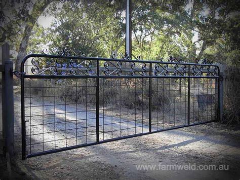 Heritage Style Mesh Gates Farmweld Farm Gate Farm Gate Entrance