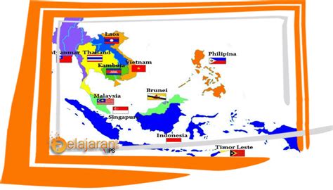 Peta Asean Hd Negara Negara Asean Gambar Asia Tenggara Lengkap Images