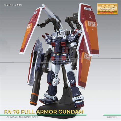 Mg Fa78 Full Armor Gundam Thunderbolt Ver Ka Gundamnesia