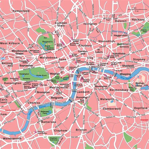Mappa Londra Cartina Di Londra