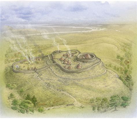 Moredun Top Hillfort By Chris Mitchell Ancient Artefacts Celtic