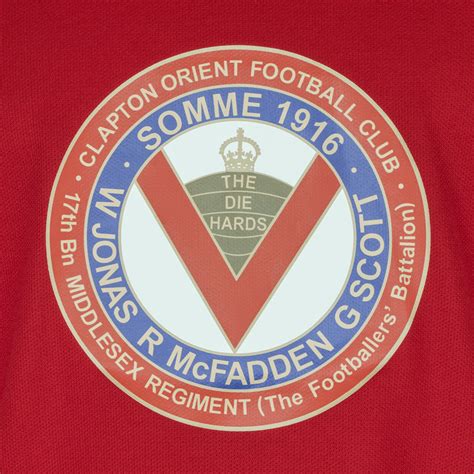 Leyton Orient Commemorative Shirt 2014 15 National Football Museum