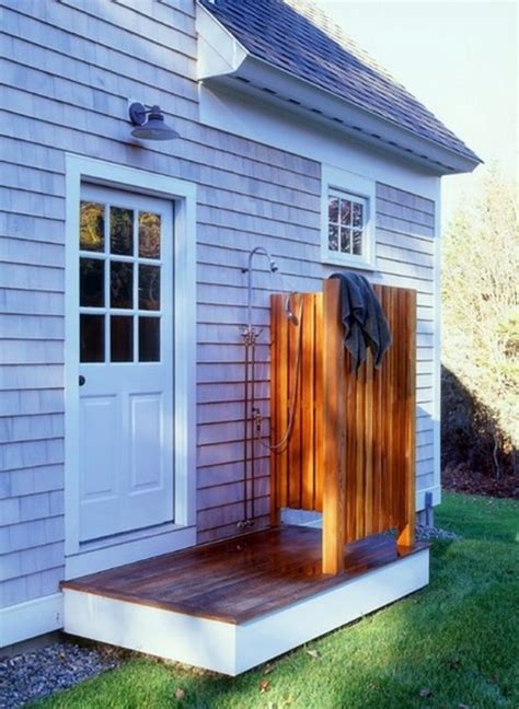 Made to order after purchase. Outdoor shower build yourself - Learn the Main Rules | Interior Design Ideas | AVSO.ORG