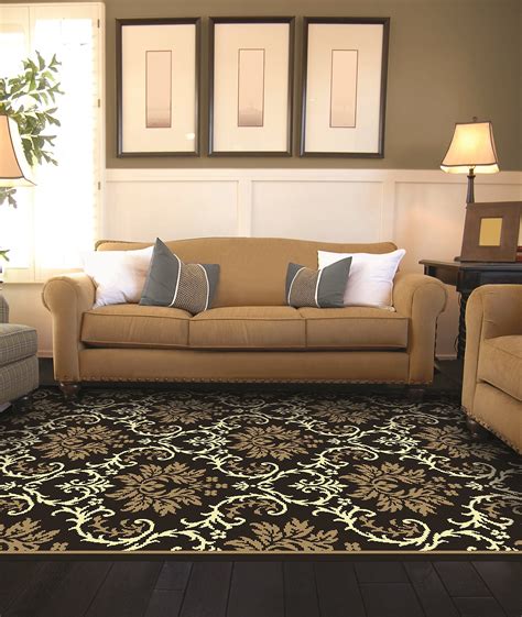 Modern Area Rugs Black 5x8 Rugs For Living Room 5x7 Clearance For
