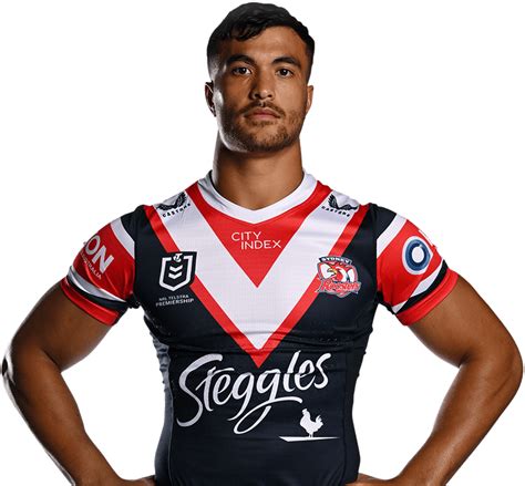 Official Nrl Profile Of Joseph Suaalii For Sydney Roosters Roosters