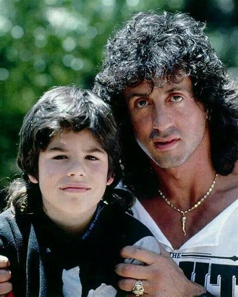 Sly And Sage♥️♥️ Sylvester Stallone Sylvester Stallone Young Sage
