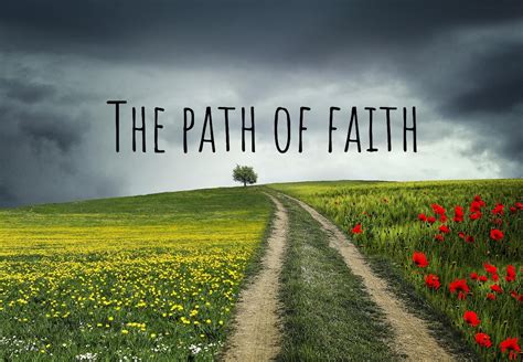Your Path Of Faith The Distinct Dot