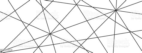 Chaotic Abstract Line Background Random Geometric Line Seamless Pattern