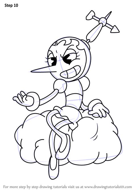 It cannot be denied that this activity can stimulate the imagination of children, as well as children's media to learn colors and shapes. Learn How to Draw Hilda Berg from Cuphead (Cuphead) Step ...