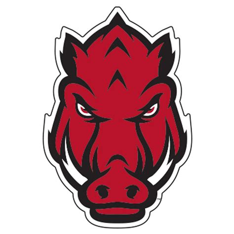 Arkansas (/ˈɑːrkənsɔː/) is a state in the south central region of the united states, home to more than three million people as of 2018. Arkansas Razorbacks Hog Head Magnet 9"