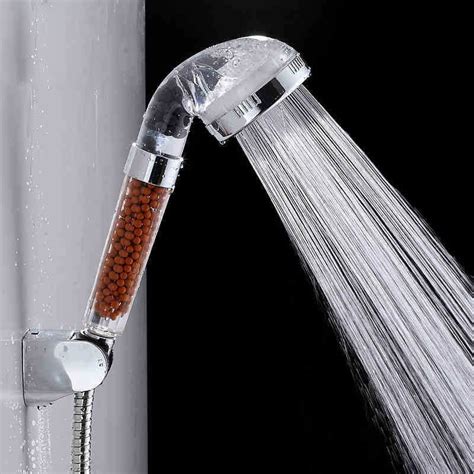 Bathroom Rain Shower Head Filter Water Purifier Handheld Hose Pure
