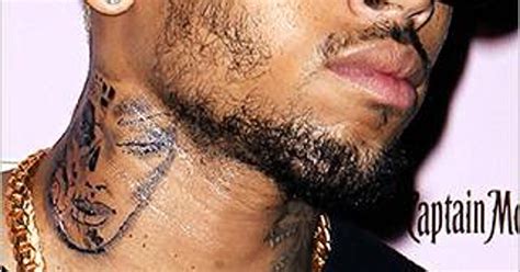 Rihanna Chris Brown Tattoos