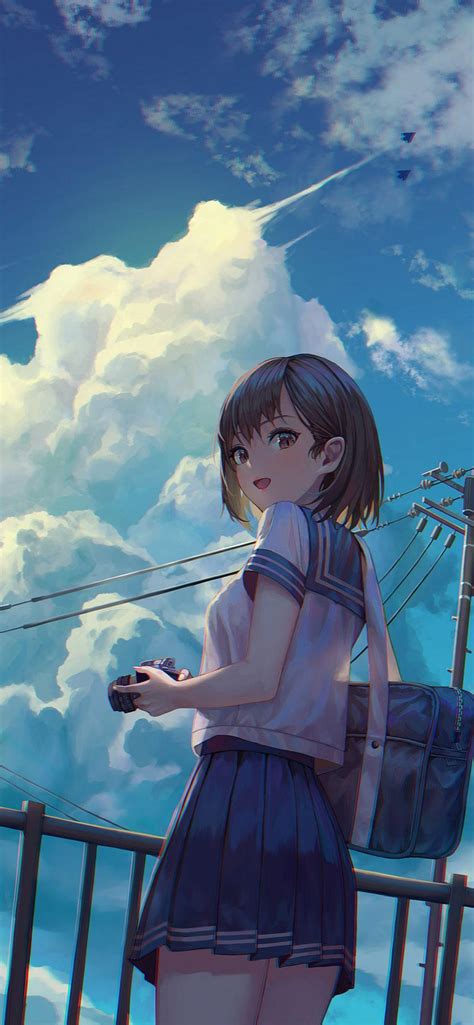February 14, 2021 by admin. Amoled iPhone 10 Anime Girl Wallpapers - Wallpaper Cave