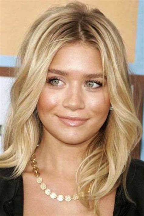 25 Latest Long Bobs For Round Faces Bob Hairstyles 2015