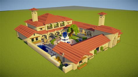 Italian Villa Mansion Tutorial Minecraft Project
