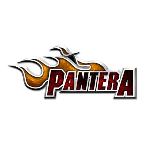 Pantera Pin Badge Flame Logo Merch And Fun