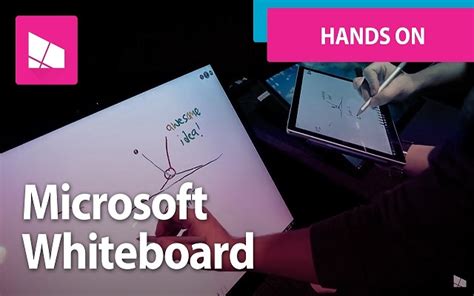 If you use whiteboard app (see later in this post) you have even more options available. Microsoft's Collaborative Whiteboard App Lets You Doodle ...