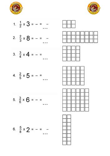 Multiplying Fractions By Whole Numbers Teaching Resources