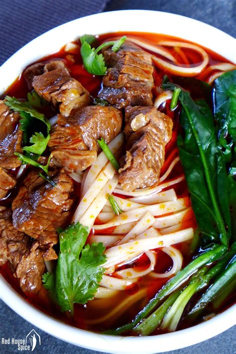 Spicy Beef Noodle Soup 香辣牛肉面 Recipe Beef And Noodles Spicy Beef Soup Recipes