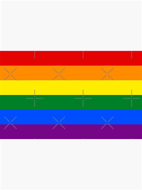 Pride Flag Rainbow Pride Sticker By Skr0201 Redbubble