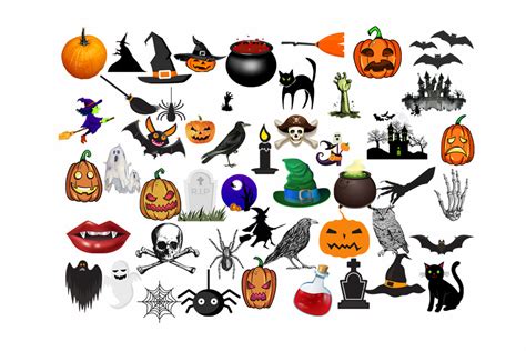 Halloween Png Elements Graphic By Leza Sam · Creative Fabrica