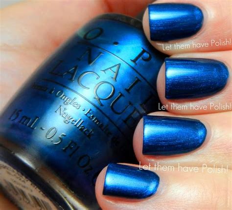 Opi Unfor Greta Bly Blue Germany Collection—fallwinter 2012