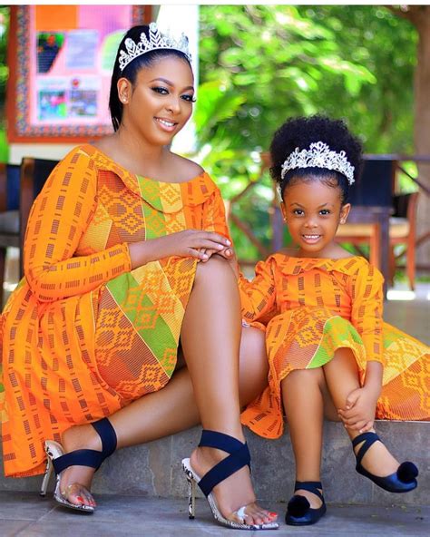 15 elegant mother daughter ankara fashion styles 2020 ykm media ankara gown styles kente