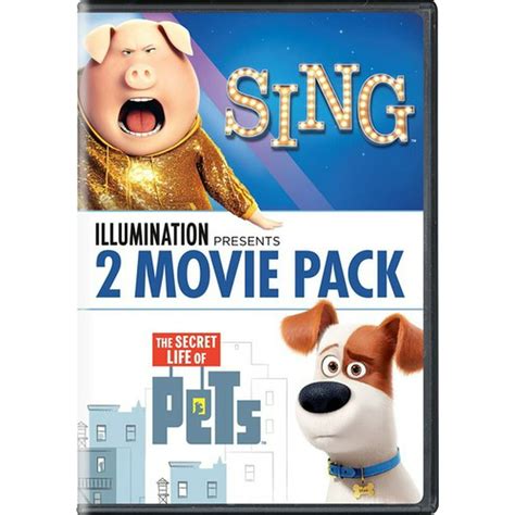 Illumination Presents 2 Movie Pack Dvd