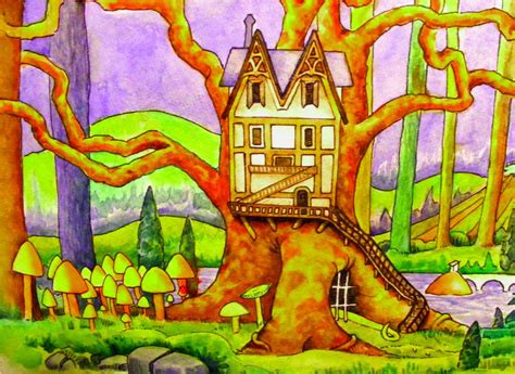 Enchanted Tree House By Diamondcutter423 On Deviantart