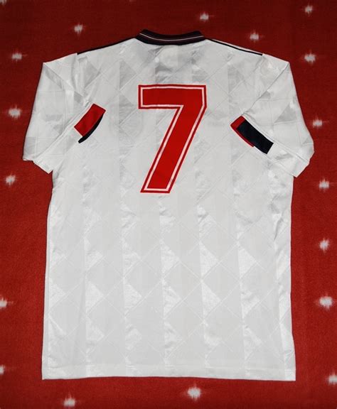 You'll find the perfect vintage england shirt for your fandom in the england retro football shirt collection featured at the official england national team store. England Home football shirt 1988 - 1990.