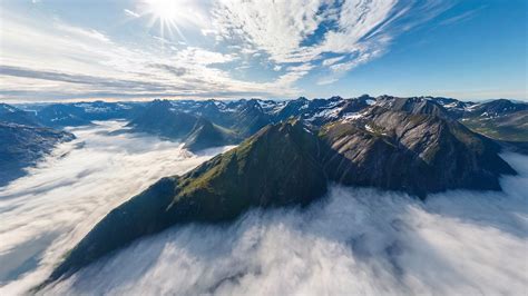 Hintergrundbilder Landschaft Natur Schnee Nebel Bergpass Alpen
