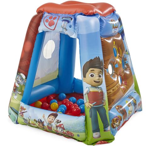 Paw Patrol Inflatable All Paws On Deck Playland Ball Pit With 20 Balls