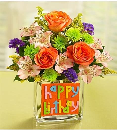 Happy Birthday Floral Bouquet Septemberffn