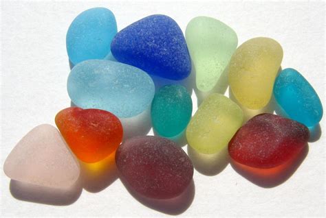 Rainbow Of Sea Glass Sea Glass Glass Beach Glass