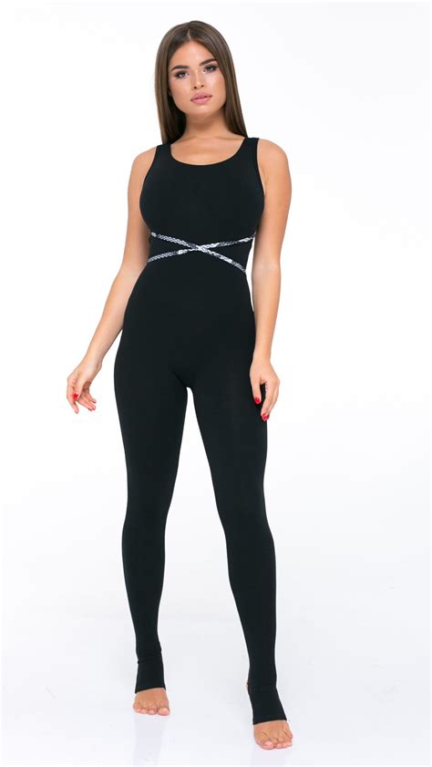 black organic cotton bodysuit for yoga pilates aerial etsy
