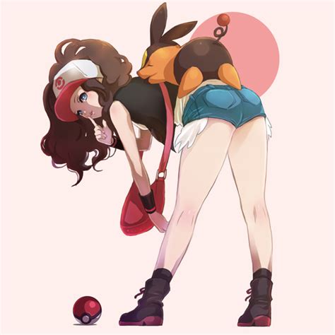 Hilda And Tepig Pokemon And 2 More Drawn By Chikod04099 Danbooru