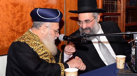 Chief Rabbi Of Israel Rav Yitzchak Yosef Visits Ny