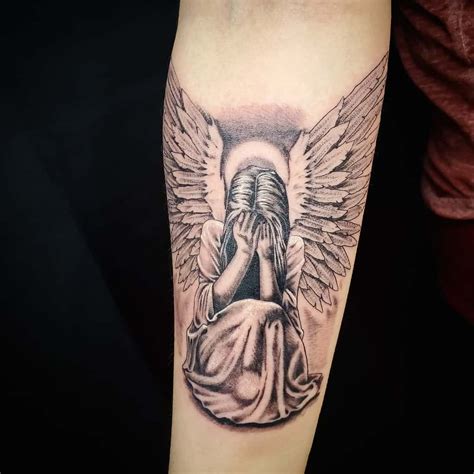 Get 37 Cover Up Angel Wings Tattoo