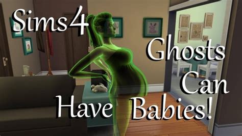 Mod The Sims Ghosts Can Have Babies By Polarbearsims Sims 4 Downloads