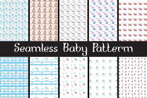 Seamless Baby Pattern Graphic By Design360 · Creative Fabrica