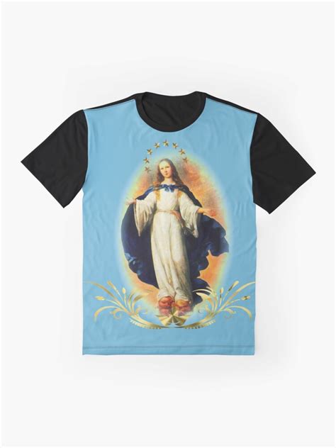 Immaculate Conception Assumption Virgin Mary Nicaragua Patron Saint T Shirt By Hispanicworld
