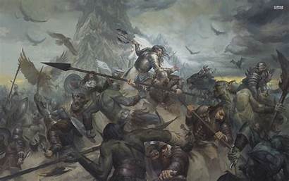 Battle Epic Fantasy Warrior Wallpapers War Spear
