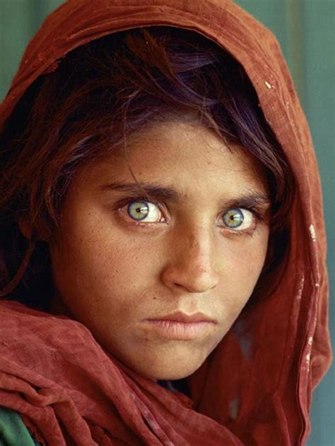 afghan girl made famous by national geographic photo arrested on corruption charges the muslim
