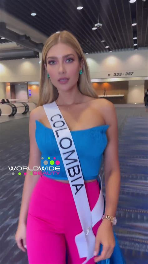 La Colombiana Que Busca Conquistar El Miss Universe Gran Final Este