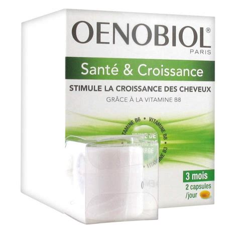 Oenobiol Santé Et Croissance 180 Capsules