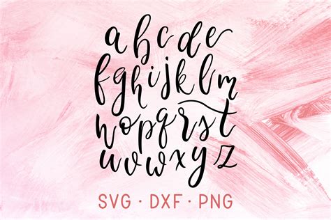 Calligraphy is an aesthetic composing style where the weight is differed to make thick and dainty lines, all in a solitary stroke. SVG Font Calligraphy Fonts SVG Font Cut File Modern | Etsy